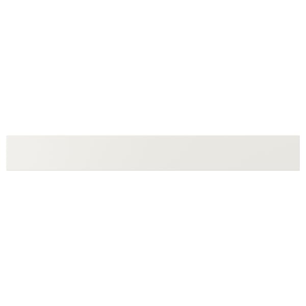 VEDDINGE white kitchen cabinet. Modern, sleek, rectangular design with smooth finish.