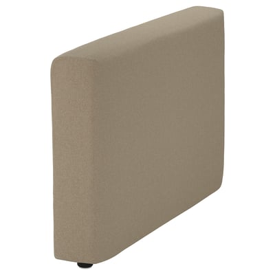 VIMLE Cover for armrest, Johanneshov brown-beige