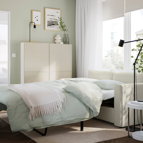 VIMLE Sleeper sofa, Gunnared beige