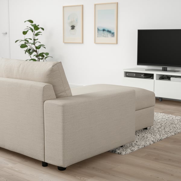 VIMLE Sleeper sofa with chaise