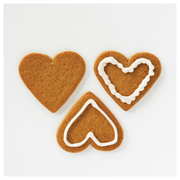 VINTERFINT Scented tealight, Gingerbread cookies/red, 3.5 hr