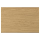 VOXTORP wood panel, oak style, smooth finish, warm tone, rectangular shape, sleek design.