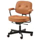 Desk and swivel chairs