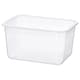 Mix & match food containers & lids