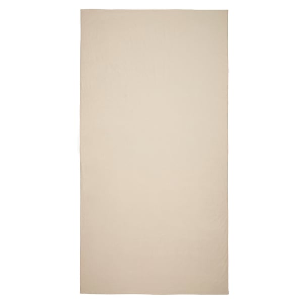 Cream-colored pre-cut cotton fabric for sewing projects.