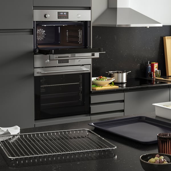FRILLESBO True fan oven, compact bake function/stainless steel colour IKEA 500