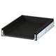 KNIVSHULT black drawer, sleek design, dark finish, metal runners, durable, easy-clean.