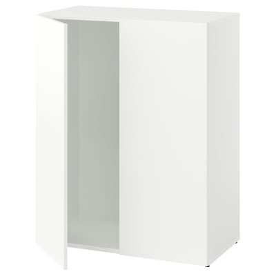 LASTARE Frame with doors, white, 80x42x100 cm
