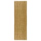 A natural tan jute LOHALS rug, rectangular with a simple, textured surface.