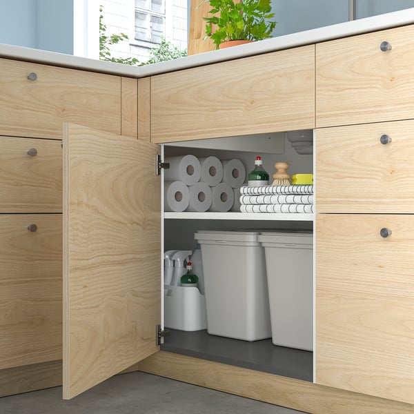 METOD Shelf protector, for sink cabinet, 128 cm