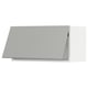 Modern gray kitchen cabinet panel.