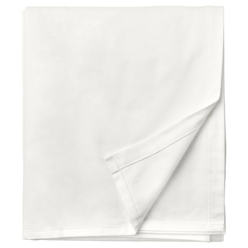 NORDRUTA white flannel bedding set: soft, warm cotton, rectangular fold.