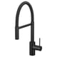 SALLSJÖN Kitchen mixer tap pull down w spray, black