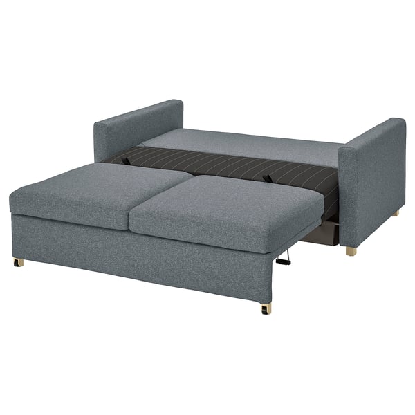 SALTSJÖBADEN 2-seat sofa-bed, Gunnared medium grey