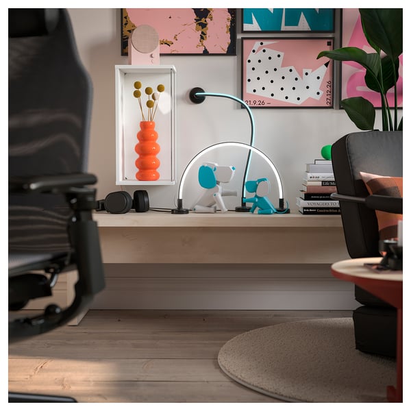 SMÅSNÖRE LED decoration lighting, dimmable adjustable colour