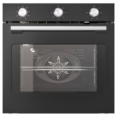 STENABY Fan oven, Grill function black/IKEA 300