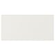 The VEDDINGE kitchen modern white cabinet fronts with a smooth, sleek design.