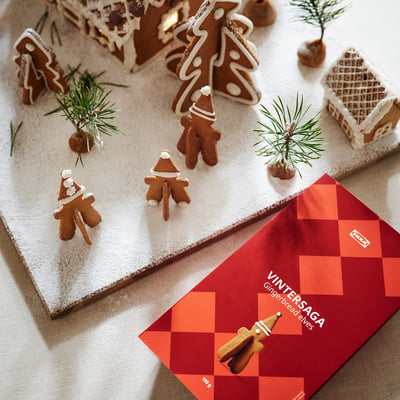 VINTERSAGA Gingerbread elves, 190 g