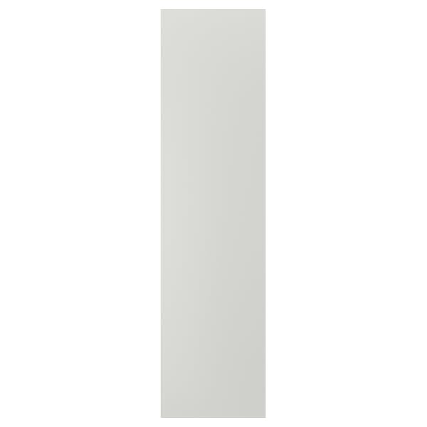 ASPUDDEN لوح غطاء, رمادي فاتح, 62x240 سم