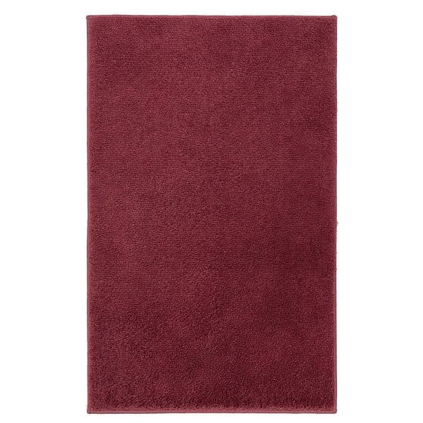 BACKMÅRA دعّاسة للحمّام, أحمر داكن, 50x80 سم