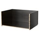 BESTÅ إطار درج, أسود-بني, ‎60x25x40 سم‏