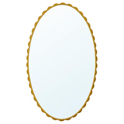DAGGKAPRIFOL مرآة, أصفر غامق, ‎60x100 سم‏