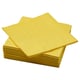 FANTASTISK مناديل ورقية, أصفر, 40x40 سم