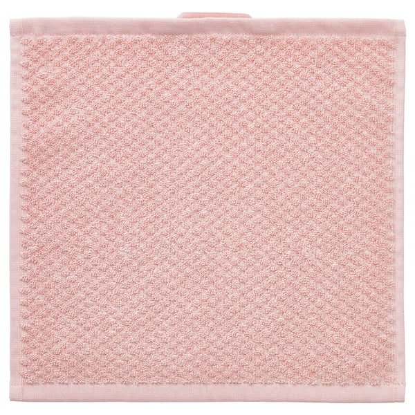 GULVIAL منشفة صغيرة, وردي فاتح, 30x30 سم