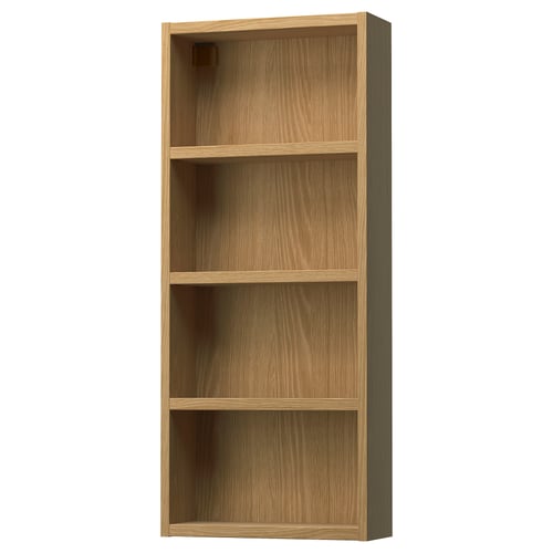 HAGAÅN خزانة حائط مفتوحة, شكل السنديان, 40x15x95 سم