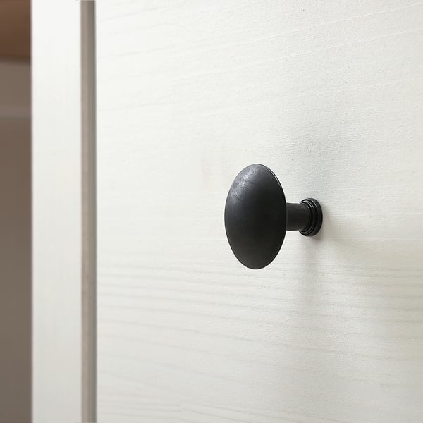 HEMNES مكتب, أبيض/بني فاتح, 155x65 سم