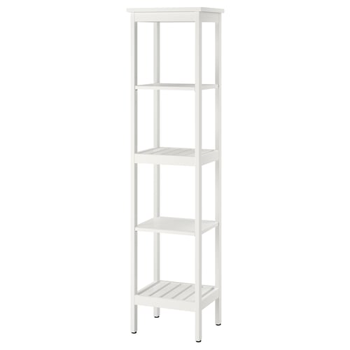 HEMNES وحدة رفوف, أبيض, 42x172 سم