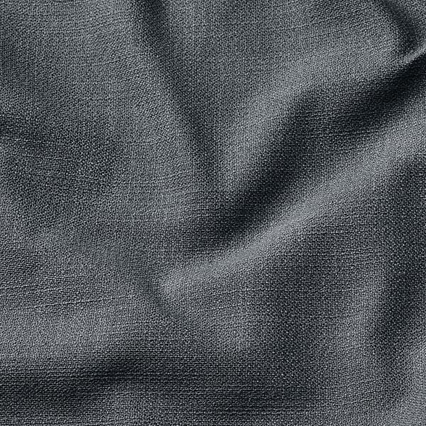 HYLTARP غطاء كنبة ٣ مقاعد مع أريكة، يمين, Gransel رمادي