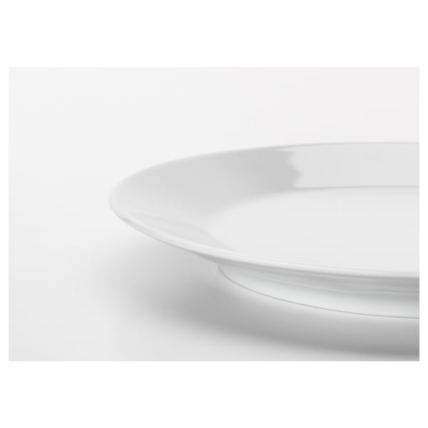 IKEA 365+ صحن, أبيض, 20 سم