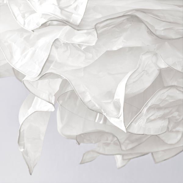 KRUSNING غطاء مصباح معلق, أبيض, 43 سم