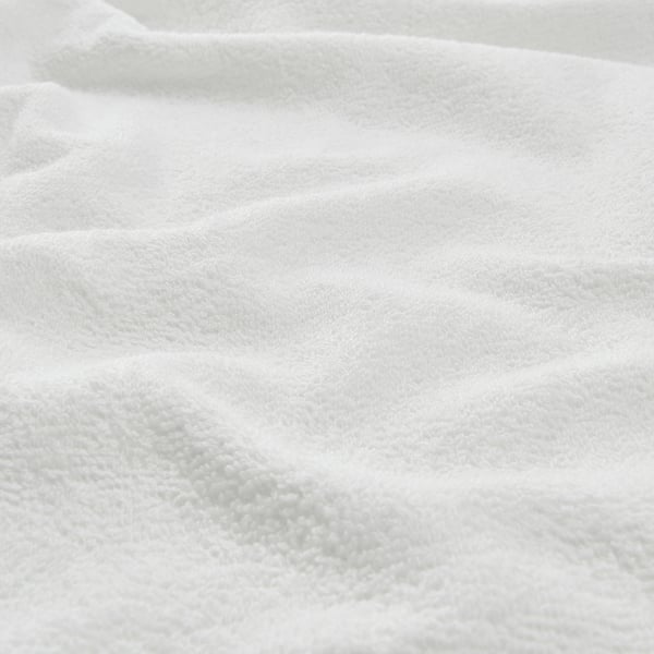 LUDDVIAL منشفة صغيرة, أبيض, 25x25 سم