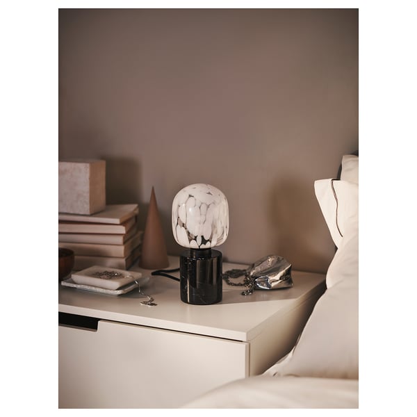 MOLNART لمبة LED E27 240 lumen, على شكل أنبوبي أبيض/زجاج شفاف, 120 مم