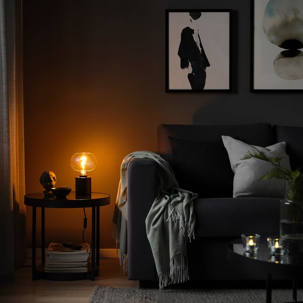 MOLNART لمبة LED E27 260 lumen, شكل بيضاوي عدة ألوان, 150 مم