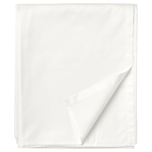 NATTJASMIN شرشف, أبيض, 150x260 سم