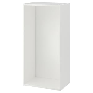 PLATSA هيكل, أبيض, 60x40x120 سم