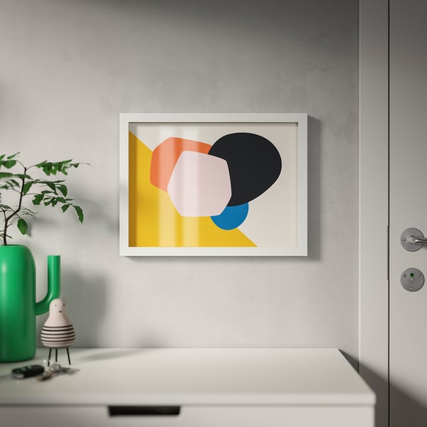 RÖDALM برواز, أبيض, 30x40 سم