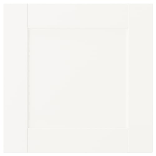 SANNIDAL باب, أبيض, 40x40 سم