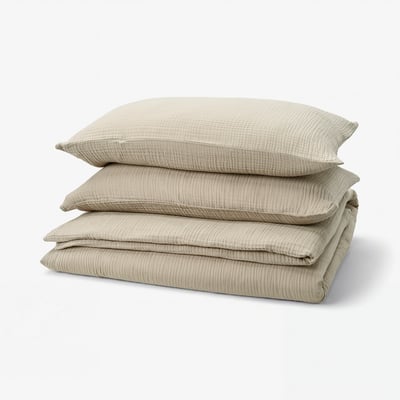 SCHERSMIN غطاء لحاف و ٢ غطاء مخدة