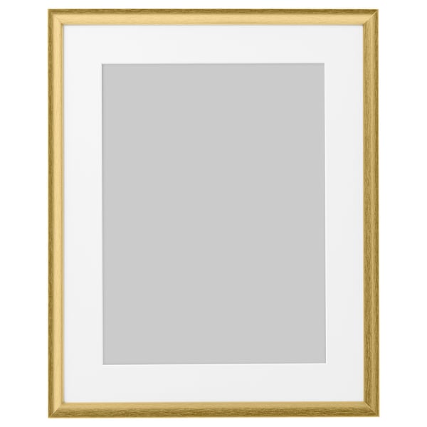 SILVERHÖJDEN برواز, لون ذهبي, 40x50 سم
