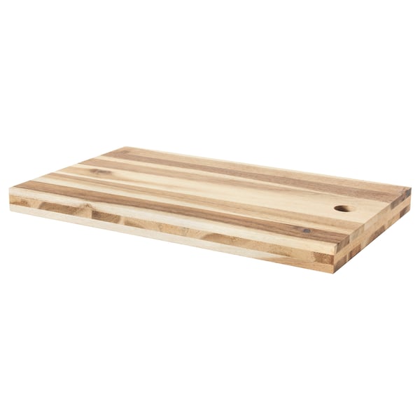 SKOGSTA لوح تقطيع, سنط, 50x30 سم