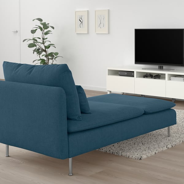 SÖDERHAMN أريكة طويلة, Tallmyra أزرق
