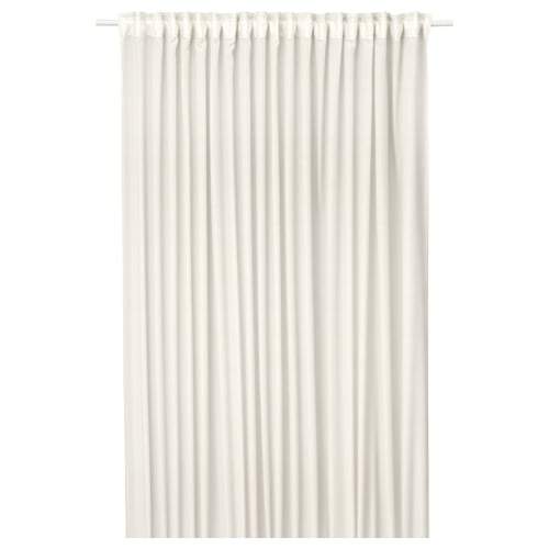 STENFRÖ ستارة شفافة، 1 قطعة, بيج/مع شريط ستارة, 300x300 سم