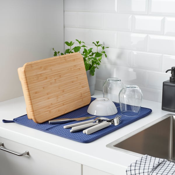 STOLTHET لوح تقطيع, خيزران, 35x22 سم