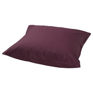 ULLVIDE غطاء مخدة, أحمر داكن, ‎65x65 سم‏