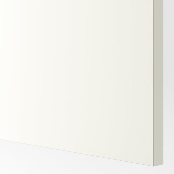 VALLSTENA لوح غطاء, أبيض, 39x100 سم