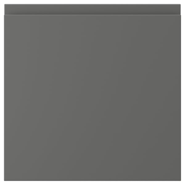 VOXTORP باب, رمادي غامق, 40x40 سم